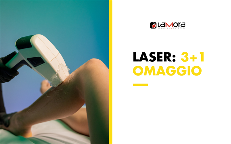 PROMO 8 MARZO LASER 3 + 1 OMAGGIO
