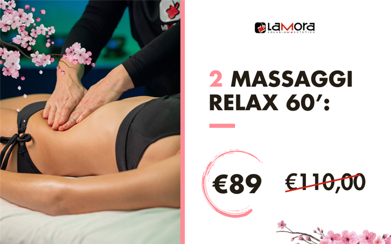 2 MASSAGGI RELAX 60'