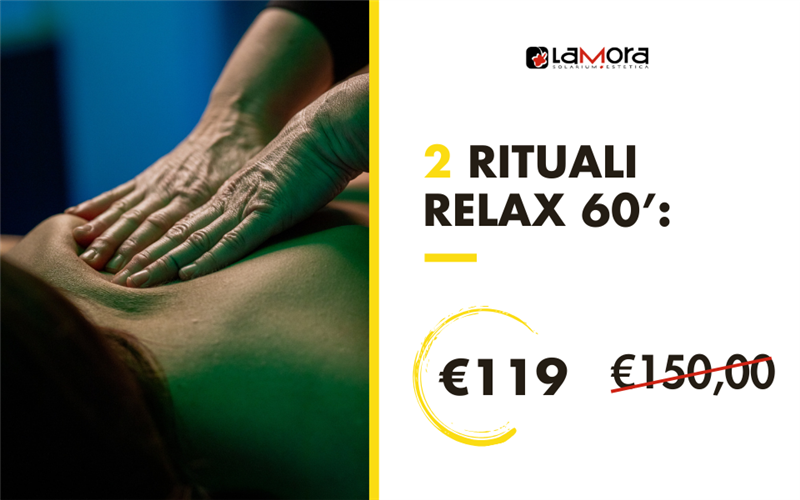 PROMO 8 MARZO 2 RITUALI RELAX 60'
